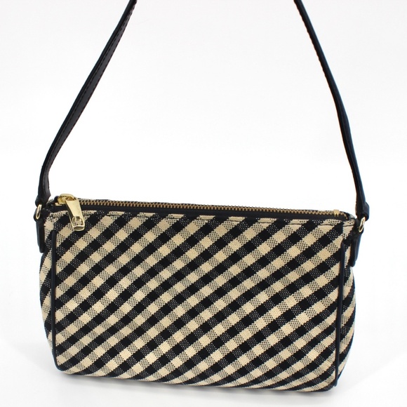 Talbots Blue and Beige Shoulder Bag - Picture 2 of 3